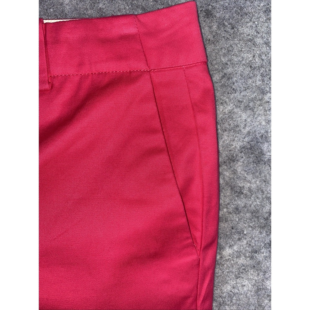 Talbots Capri Pants Women's‎ 8 Hot Pink Chelsea Regular Fit Cropped Business - Picture 9 of 11
